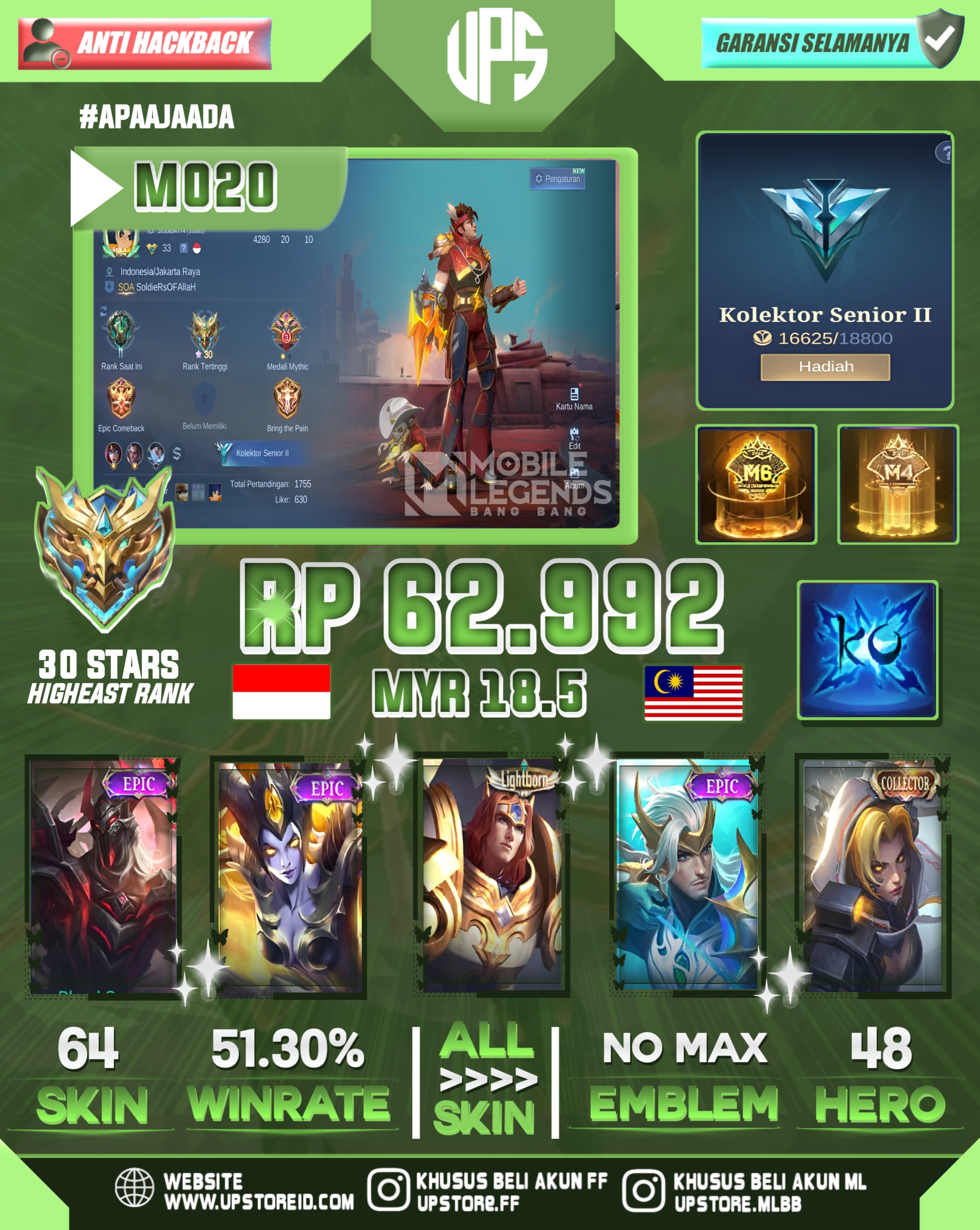 AKUN MOBILE LEGENDS